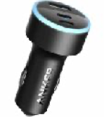 [A2736H11-DU] Anker 335 Car Charger (67W)   Black