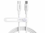 [A80F1H21] Anker 544 USB-C to USB-C Cable 140W (Bio-Based) (0.9m/3ft) -White