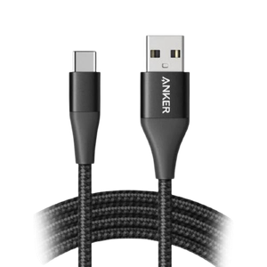 [A8462H11] Anker PowerLine+ II USB-C to USB-A (0.9m/3ft) -Black