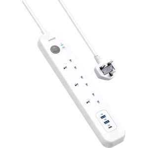 [A9136K21] Anker PowerExtend USB-C 6-IN-1 PowerStrip -White