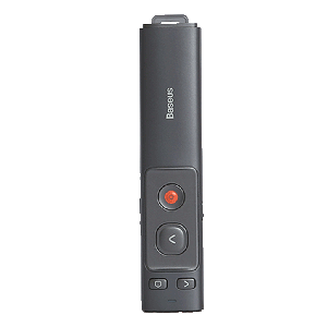 [ACFYB-0G] Baseus Orange Dot Wireless Presenter (Red Laser)-Grey