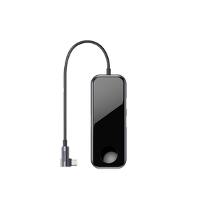 [CAHUB-AZ0G] Baseus 6-in-1 Mirror Multifunctional HUB - Deep Gray