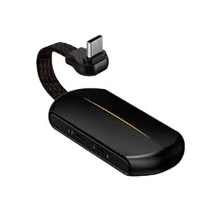 [CATL49-01] Baseus 3-In-1 Type-C Dual Adapto L49 Black