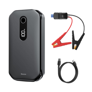 [CRJS03-01] Baseus Super Energy Pro Car Jump Starter（12000mAh,5V/3A，Paak current1000A）Black