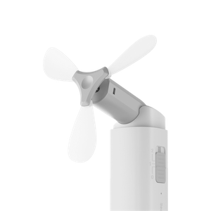 [CXZD-B02] Baseus Square Portable Folding Fan-White
