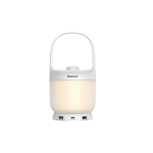[DGYB-02] Baseus Moon-white Series Knob Stepless Dimming Portable Lamp White