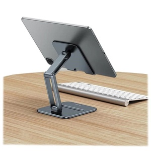 [LUSZ000113-B2B] Baseus Desktop Biaxial Foldable Metal Stand (for Tablets) Grey