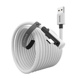 [M32-6M] Syntech Link Cable 6M Compatible with Oculus/Meta Quest 2 - white