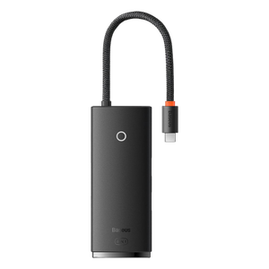 [WKQX050101-B2B] Baseus Lite Series 6-Port Type-C HUB Docking Station Black