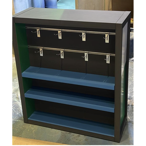 [WixGear-Table-4PCS] Manufacturing 4nos of 90cmX72cmX30cm Painted 18MDF Units including Shelves, Hocks, and Stickers as per the submitted design