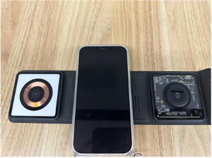 [Z21-SMPL] Syntech 3 in 1 Magnectic Wireless Charger TM03-White