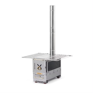 [6976507665551] Naturehike Ice Field Ranger Desktop Firewood Stove - Silver