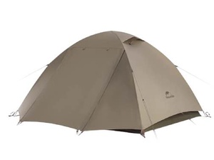 [6976023923715] Naturehike Yunchuan Series Tent - Light Coffee Brown (210*(45+140+45)*115)