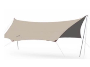 [6976507661522] Naturehike Cloud Skies Awning Canopy - Gold Octagon-L (680*575)