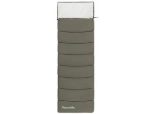 [6976023921810] Naturehike Flexible Envelope Cotton Sleeping Bag With Hood - Army Green LD350 (225*75)