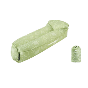 [6975641886723] Naturehike Lazy Wind Pattern Printing lazy Inflatable Sofa - Green (180*70*52)