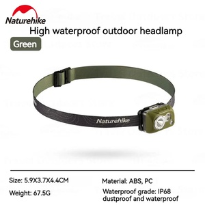 [6976023923418] Naturehike Outdoor Headlights- Green (Without Dry Battery)