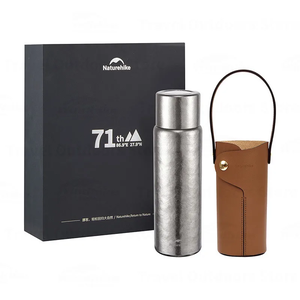 [6976507661225] Naturehike Titanium Insulated Cup - Silver