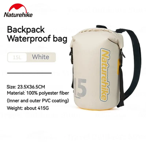 [6976023925351] Naturehike Backpack Waterproof Bag -White (15L)