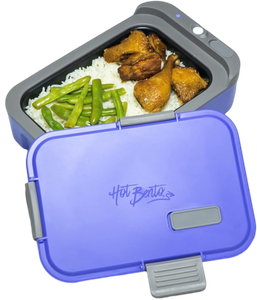 [HB2-LAV] Hot Bento Self Heated Lunch Box and Food Warmer 2L-Lavendar