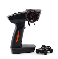 [C82] Turbo Racing C82 RTR 1/76 2.4G Mini RC Car Police Off-Road Truck