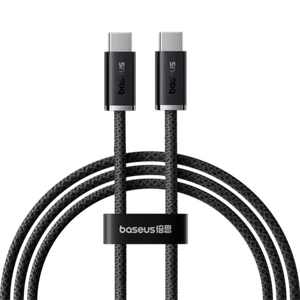 [6932172651626-B2B] Baseus Dynamic 3 Series Fast Charging Data Cable Type-C to Type-C 100W 1m Cluster Black
