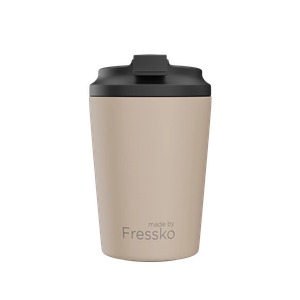 [9350136001053] FRESSKO Bino 227ml / 8oz Cup - Stainless Steel - Oat