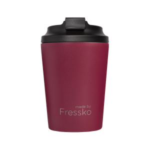 [9350136000902] FRESSKO Camino 340ml / 12oz Cup - Stainless Steel - Rouge