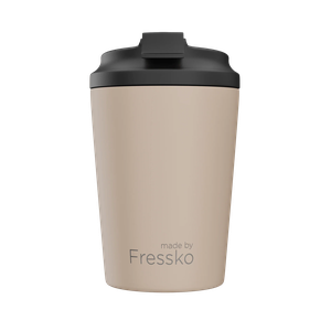 [9350136001084] FRESSKO Camino 340ml / 12oz Cup - Stainless Steel - Oat