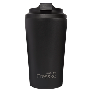 [9350136000926] Fressko Grande 475ml / 16oz Cup - Stainless Steel - Coal