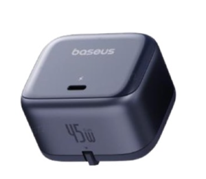 [E0120J00] Baseus PicoGo AE11 GaN 45W Fast Charger – Black (UK)