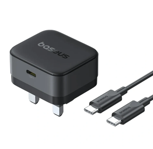 [P1011160E113-Z2] Baseus Palm 1C 30W Fast Charger – Black (UK)