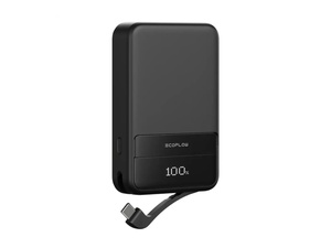 [EF-RAPID10000-B] EcoFlow RAPID Magnetic Power Bank (10000mAh) Qi2 - Black
