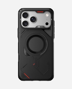 [A17-RG-PRO] AULUMU A17 Rugged Case for iPhone 17 Pro - Translucent Gray