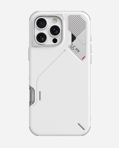 [A16-SP-WT-PRO] AULUMU A16 Slim Shockproof Case for iPhone 16 Pro with Camera Control Cover - White