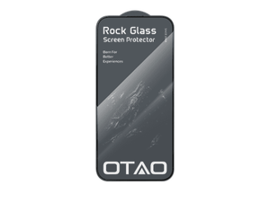 [OT-RG-17PM-CL] OTAO Rock Glass Clear (Full Cover) Screen Protector - iPhone 17 Pro Max