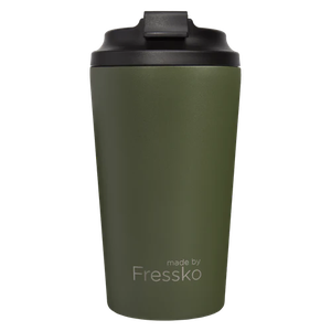 [9350136000933] Fressko Grande 475ml / 16oz Cup - Stainless Steel - Khaki