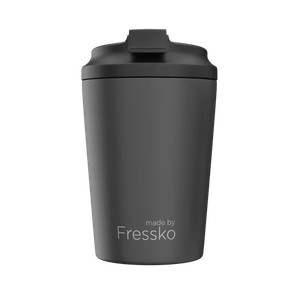 [9350136000254] Fressko Bino 227ml / 8oz Cup - Stainless Steel - Coal