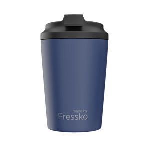 [9350136000858] Fressko Bino 227ml / 8oz Cup - Stainless Steel - Denim