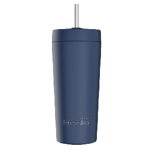 [9350136003330] Fressko Venti 600ml / 20oz Tumbler - Ceramic - Denim