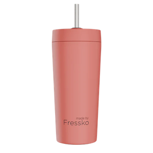 [9350136003392] Fressko Venti Tumbler 600ml / 20oz - Ceramic - Coral