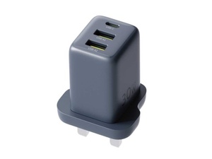 [E0121M03] Baseus EnerFill FN11 Fast Charger 2U+C 30W - Cosmic Black