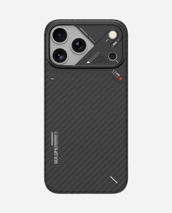 [A17-AF-BK-PRO] AULUMU A17 Aramid Fiber Case for iPhone 17 Pro - Black