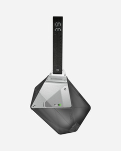 [UA-A39-TG] AULUMU A39 Hi-Per Shockproof Geometric Earphone Case for AirPods Pro 3 - Translucent Gray