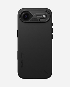 [A17-PU-BK-AIR] AULUMU A17 Vegan Leather Case for iPhone 17 Air - Black