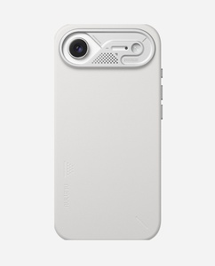 [A17-PU-WT-AIR] AULUMU A17 Vegan Leather Case for iPhone 17 Air - White