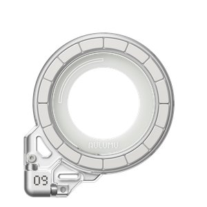 [UA-GU9T-CC] AULUMU G09 Ghost Transparent Infinite 360° Magnetic Stand - Translucent White