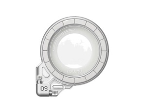 [UA-G09T-CC] AULUMU G09 Ghost Transparent Infinite 360° Magnetic Stand - Translucent White
