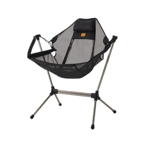 [6927595710227-REFB] Naturehike YL11 Outdoor Folding Rocking Chair - Black mesh